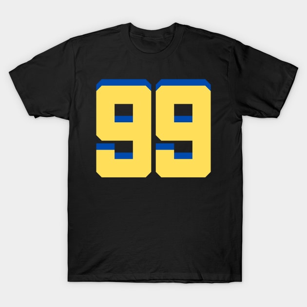 Number 99 T-Shirt by Mcvipa⭐⭐⭐⭐⭐